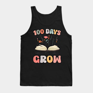 100 Day Watching My Students Grow 100 Days Of School Teacher Tank Top